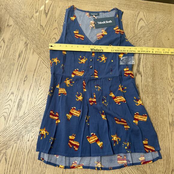 ModCloth Piñata Print Quick Remix Sleeveless Tunic XXS - Picture 7 of 10